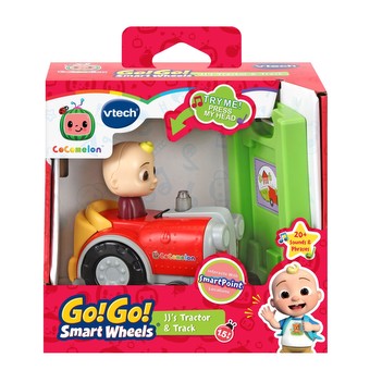 VTech® CoComelon™ Go! Go! Smart Wheels® JJ's Tractor & Track